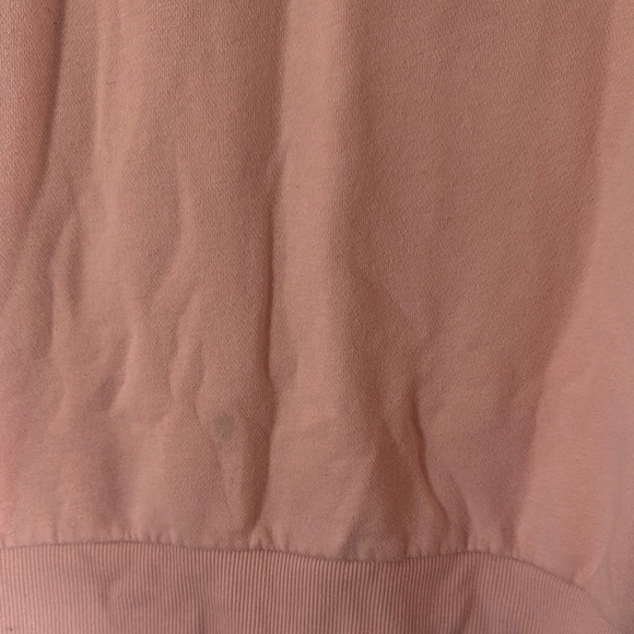 Soft Pink Casual Sweatshirt - Picture 2 of 4